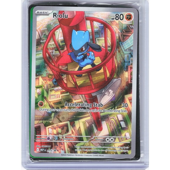 Mega Evolution Promo Riolu Holo Black Star Promo [Sealed] #10