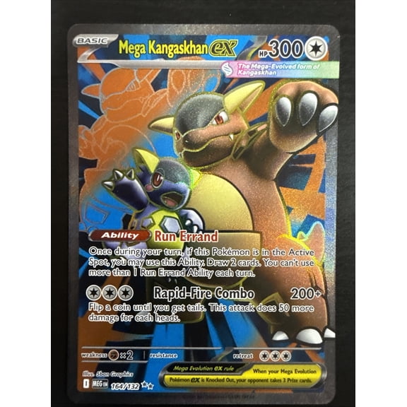 Mega Evolutions Holo Rare Full Art #164/132
