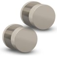 thumbnail image 1 of Mega Handles | Buena Dummy Door Knob | Pack of 2| Satin Nickel, 1 of 4