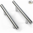 thumbnail image 1 of Mega Handles / Canara 5 inch / Stainless Steel Cabinet Handle Pulls / Satin Nickel / 35 pack, 1 of 5