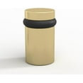 thumbnail image 1 of Mega Handles | Round Floor Door Stopper 2 inches | Satin Brass, 1 of 4
