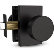 Mega Handles | Laura Passage Knob | Matte Black