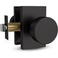 thumbnail image 1 of Mega Handles | Laura Privacy Knob | Matte Black, 1 of 4