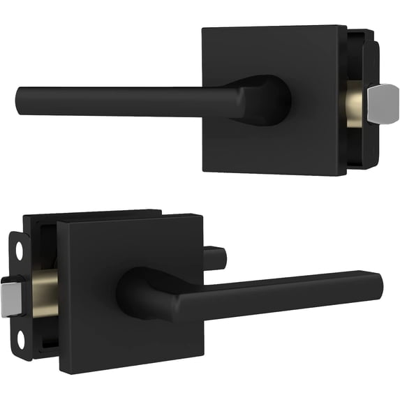 Mega Handles | Prime Passage Door Lever | Matte Black