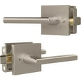 thumbnail image 1 of Mega Handles | Prime Privacy Door Lever | Satin Nickel, 1 of 7