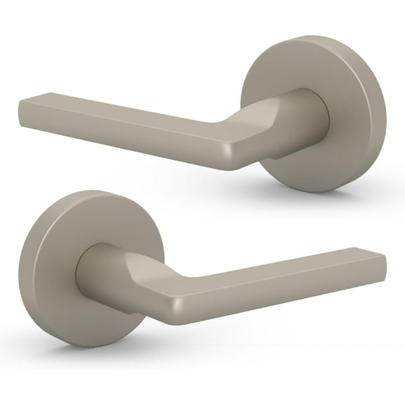 Mega Handles | Ralph Dummy Door Lever | Pack of 2| Matte Black