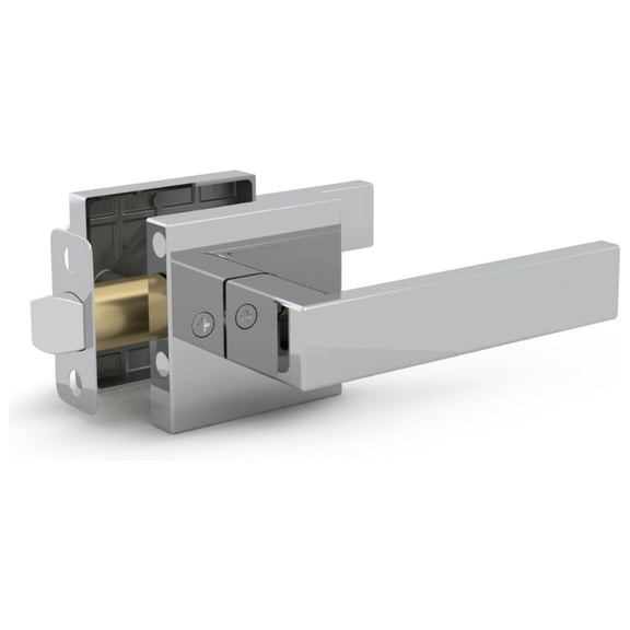 Mega Handles Buena Passage Door Knob | Reversible Design for Hallway, Closet & Bathroom | Fits Standard Door Sizes | Screws Included
