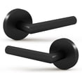 thumbnail image 1 of Mega Handles | Ronn Dummy Door Lever | Pack of 2| Matte Black, 1 of 4