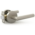 thumbnail image 1 of Mega Handles Ronn Passage Door Lever, Round Rosette, Reversible, Stainless Steel, for Hallway/Closet, Fits Standard Doors, 1 Pack, Screws Included, 1 of 4