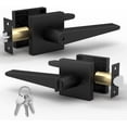 thumbnail image 1 of Mega Handles | Schein Entry Lever | Matte Black, 1 of 3