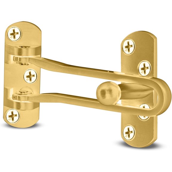 Mega Handles Security Safety Lock 4.2 inches | Satin Brass