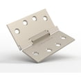 thumbnail image 1 of Mega Handles | Square Barrel Hinges | Satin Nickel | 2 Pack, 1 of 6