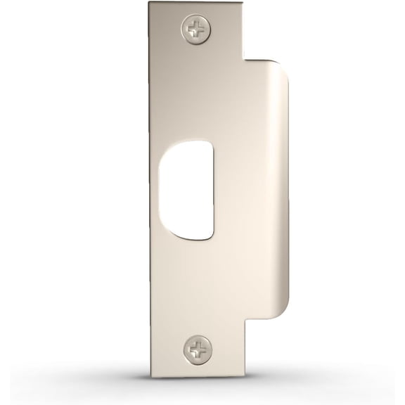 Mega Handles Standard ASA Strike Plate for Doors | Stainless Steel with Easy Installation Mounting Hardware