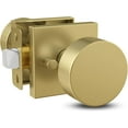 thumbnail image 1 of Mega Handles | Suana Privacy Door Knob | Satin Brass, 1 of 4