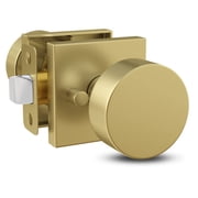Mega Handles | Suana Privacy Door Knob | Satin Brass