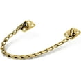 thumbnail image 1 of Mega Handles Transom Door Chain 12" I Transom Door Window Locks | Stainless Steel Satin Brass 1 Pack, 1 of 4