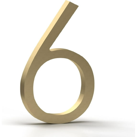 Mega Handles Outdoor House Numbers | Wall Mounted Numbers for Address | Heavy Duty Metal Numbers