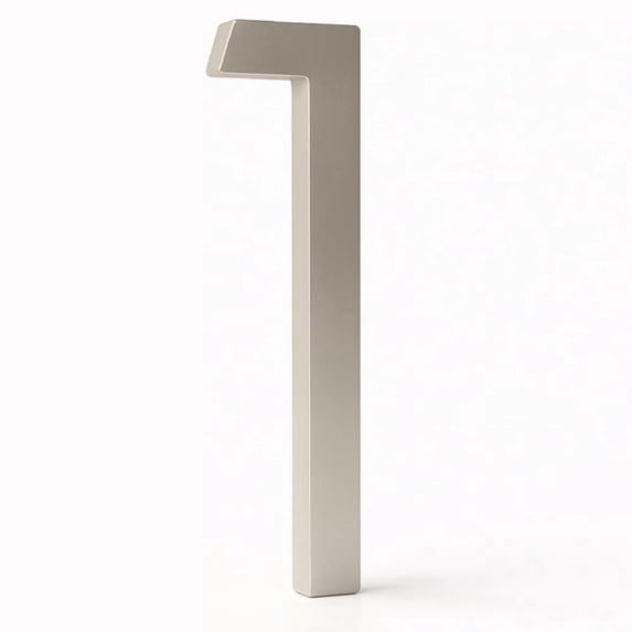 Mega Handles Outdoor House Numbers | Wall Mounted Numbers for Address | Heavy Duty Metal Numbers