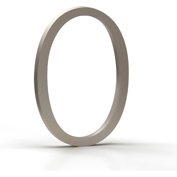 Mega Handles Outdoor House Numbers | Wall Mounted Numbers for Address | Heavy Duty Metal Numbers