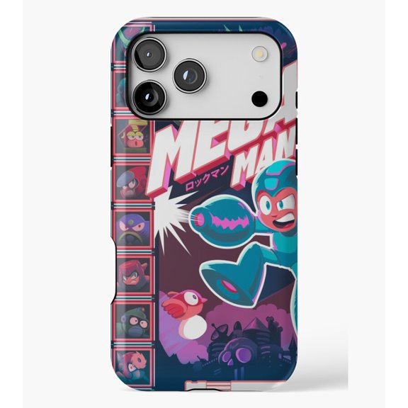 Mega Man 2 Robot Masters M2206, Protective Case for iPhone 17 16 15 14 13 12 11 Pro Max – Modern Unisex Style