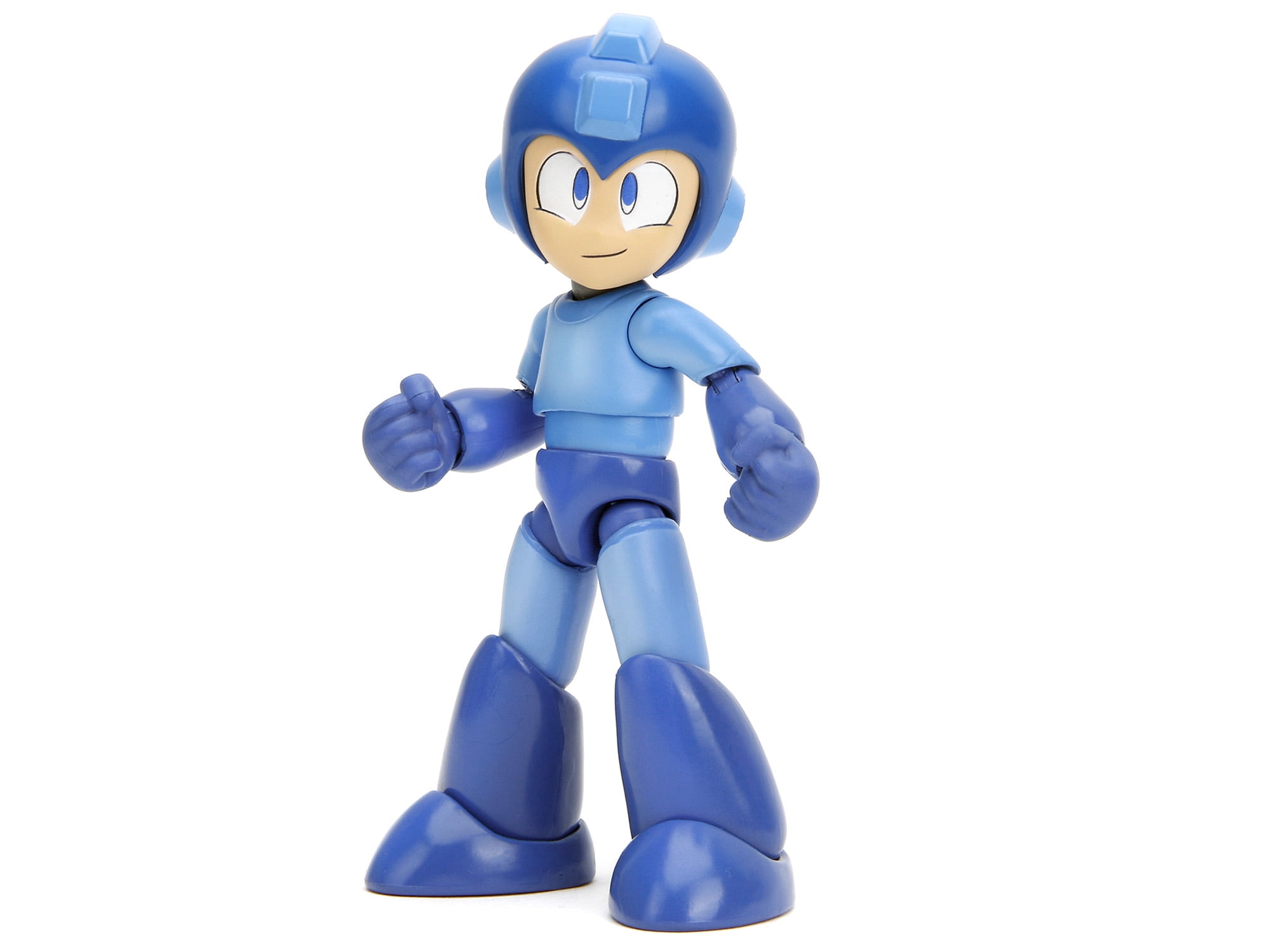 Mega Man 4.5" Blue Diecast Action Figure with Accessories