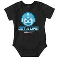 thumbnail image 1 of Mega Man 8bit Video Game Get A Life Romper Boys or Girls Infant Baby Brisco Brands 12M, 1 of 6