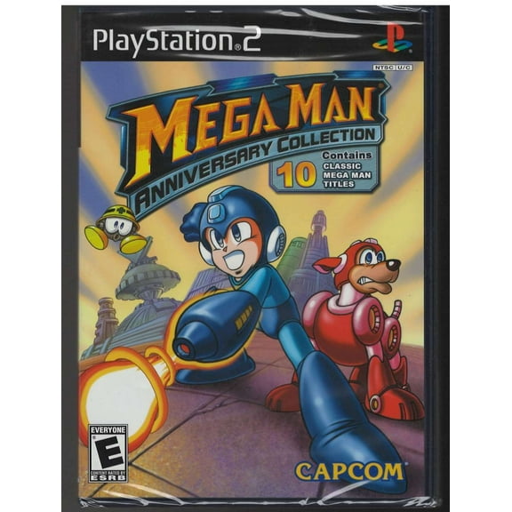 Mega Man Anniversary Collection PS2 (Brand New Factory Sealed US Version) Playst