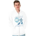 thumbnail image 1 of Mega Man Classic 90s Anime Character Zip Up Hoodie Men's Women's Brisco Brands M, 1 of 6