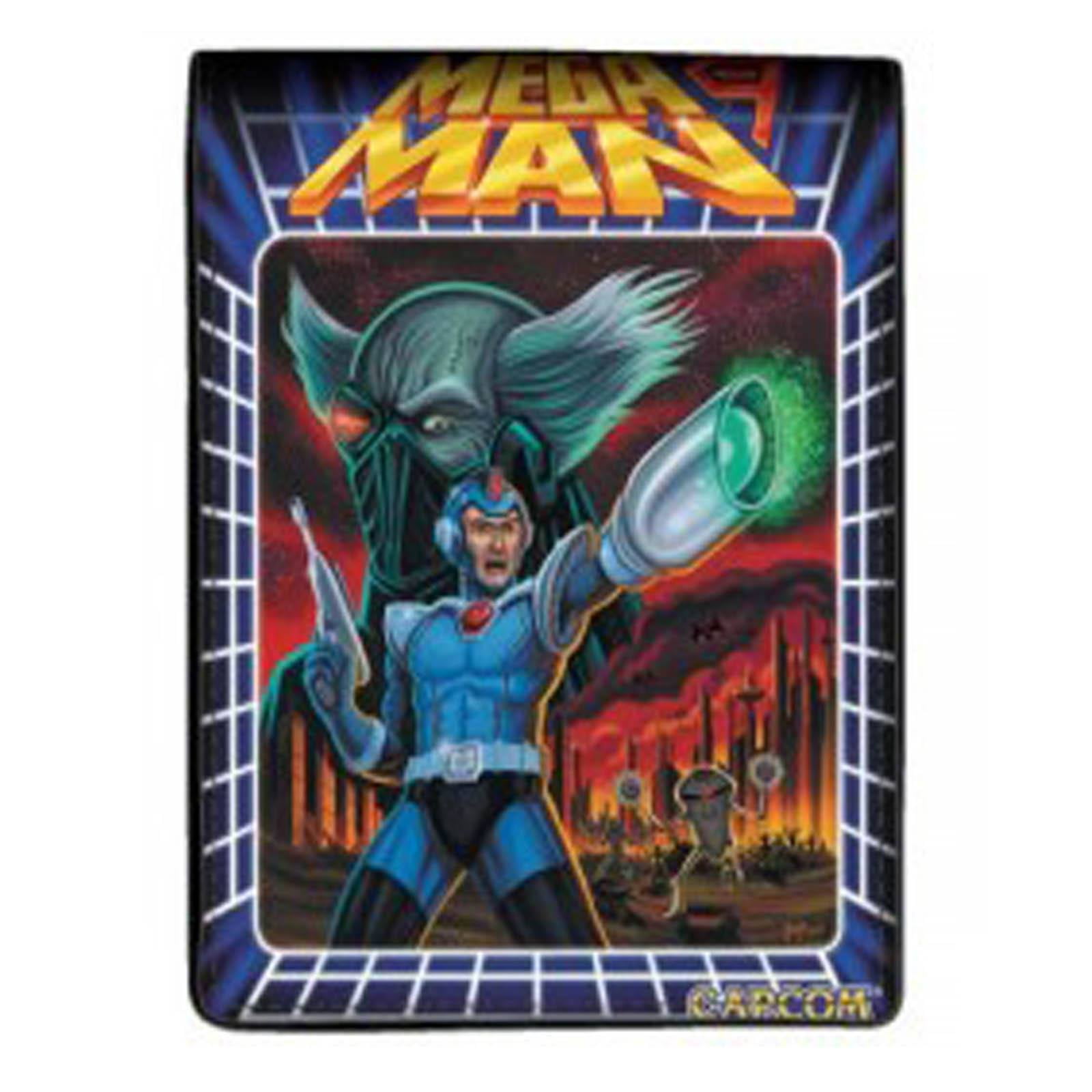 Capcom Classic Mega Man Bi-Fold Wallet - Durable Canvas, Old-School Design  - Walmart.com