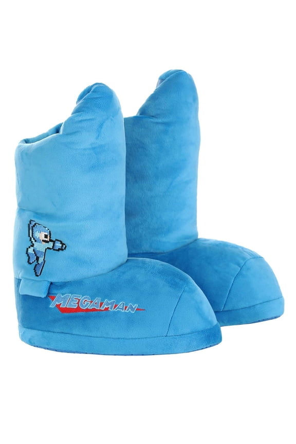 Mega Man Costume Slippers