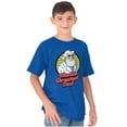 thumbnail image 1 of Mega Man Dr Light Worlds Greatest Dad Boys Kids T Shirt Tees Tops Teen Brisco Brands XS, 1 of 6