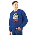 thumbnail image 1 of Mega Man Dr Light Worlds Greatest Dad Men Big & Tall Sweatshirt Brisco Brands 2X, 1 of 5