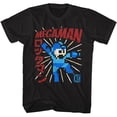 thumbnail image 1 of Mega Man Energy Booster Black Adult T-Shirt 2Xlt, 1 of 2