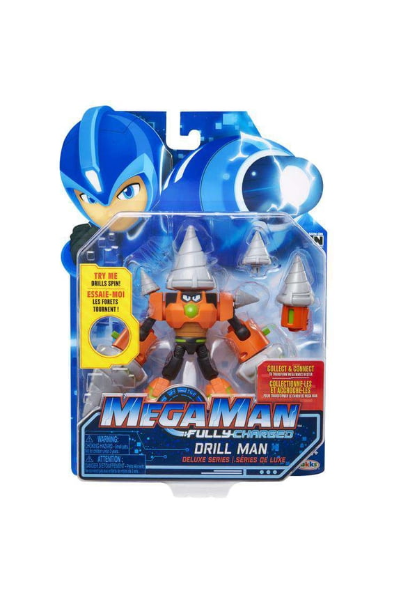 Fully Charged Drill Man Deluxe Action Figure