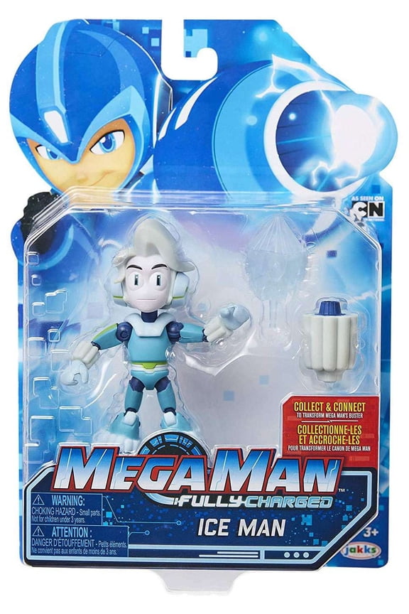 Mega Man Fully Charged Series 1 Ice Man Action Figure