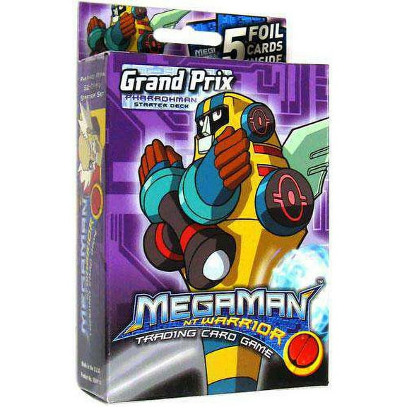 Mega Man NT Warrior Trading Card Game Grand Prix Starter Deck Pharaohman Villain