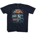 thumbnail image 1 of Mega Man Graphic Blu Bomber Navy Youth T-Shirt, 1 of 2