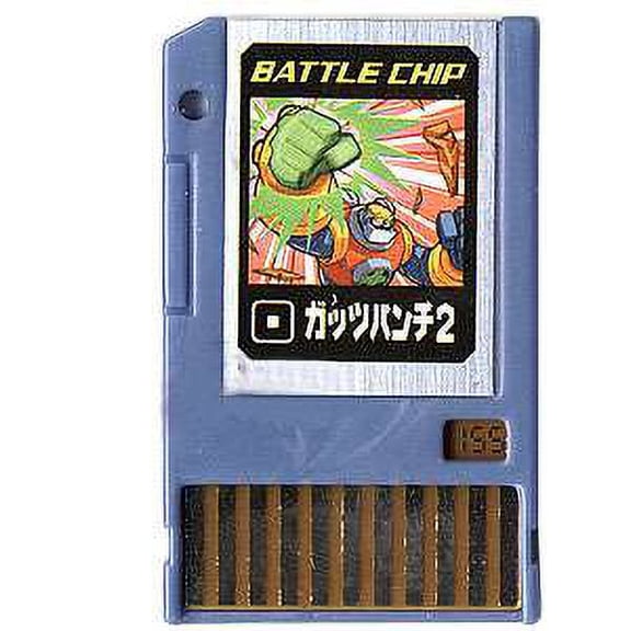 Mega Man Gutz Punch 2 Battle Chip (Japanese Works with American PET)