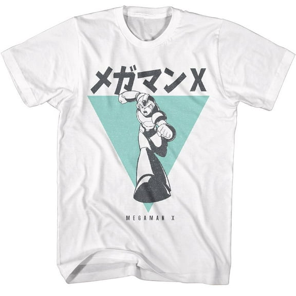 Mega Man Incoming White T-Shirt