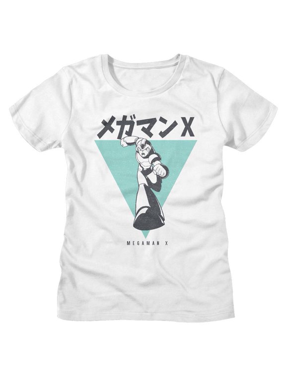 Mega Man Incoming White Women's T-Shirt