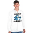 thumbnail image 1 of Mega Man Keep it Classic 80s Gaming Zip Up Hoodie Men's Women's Brisco Brands M, 1 of 6