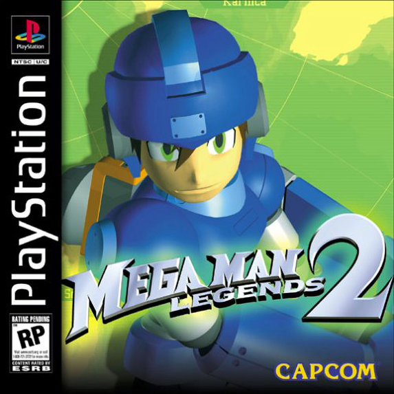 Pre-Owned Mega Man Legend 2 - Complete in Box - Black Label - Tested - PS1 Playstation 1 PSX