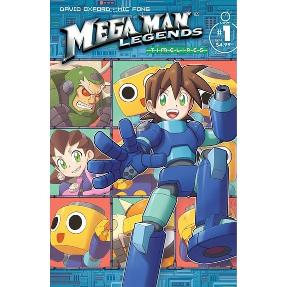 Mega Man Legends: Timelines #1A VF ; Udon Comic Book