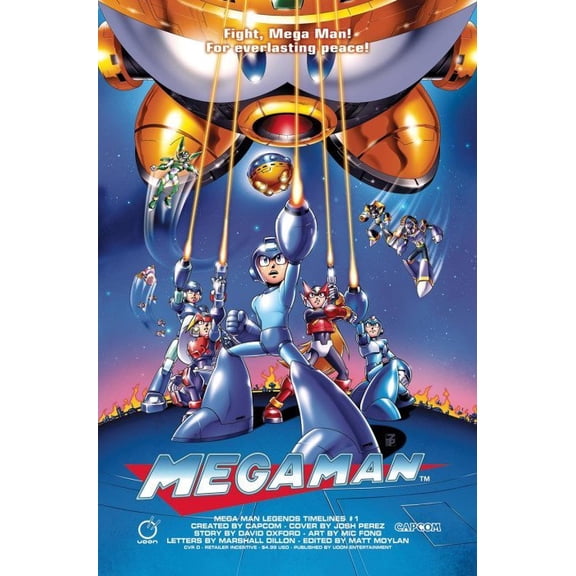 Mega Man Legends: Timelines #1D VF ; Udon Comic Book