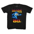 thumbnail image 1 of Mega Man Made In The 80's Black Children's T-Shirt, 1 of 2