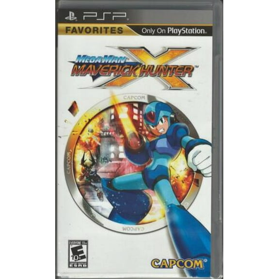 Mega Man Maverick Hunter X (Favorites) PSP (Brand New Factory Sealed )