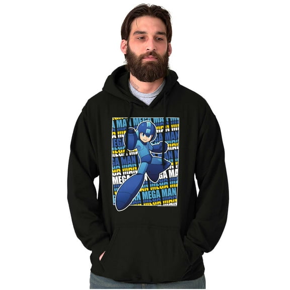 Mega Man Rockman Video Game Character Hoodie Sweatshirt Women Men Brisco Brands M