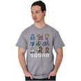 thumbnail image 1 of Mega Man Squad Goals Game Characters Men's Graphic T Shirt Tees Brisco Brands S, 1 of 4