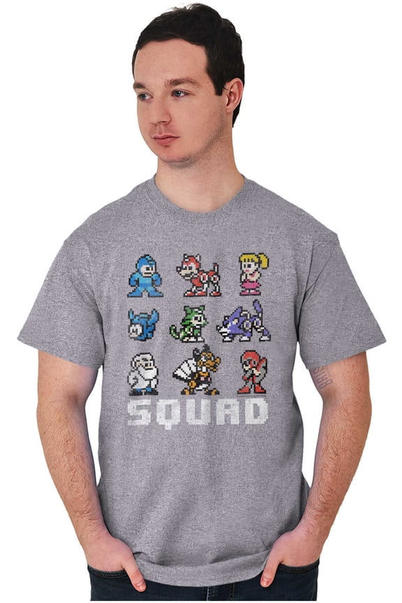 Squad Goals Game Characters Men's Graphic T Shirt Tees Brisco Brands S