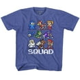 thumbnail image 1 of Mega Man Squad Vintage Royal Children's T-Shirt, 1 of 2